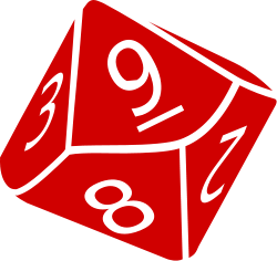 ten sided dice