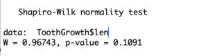 Before you how to look up z score, you need to validate that you're looking at a normal distribution. The shapiro-wilks test does this. We're including it as part of this z score tutorial.